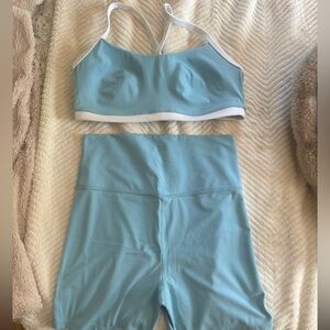 Light Blue Athletic Set